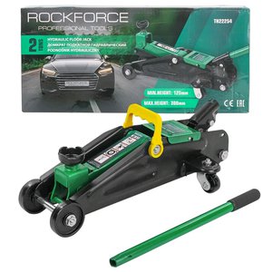 Изображение 1, RF-TH22254 Домкрат подкатной 2т 125-380мм ROCKFORCE