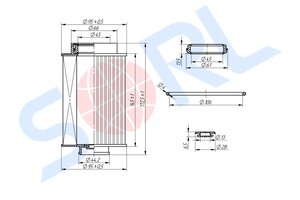 Изображение 5, RL6141BA23 Фильтр топливный MAN TGA, TGL, TGM, TGS, TGX SORL