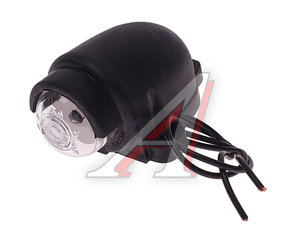 Изображение 1, ГФ 3.19хр/пр Фонарь габаритный прозрачный 12/24V (с козырьком,  хрусталик,  светодиод) ЕВРОСВЕТ