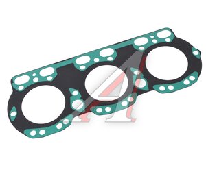 Изображение 1, 236Д-1003212-А-mr Прокладка головки блока ЯМЗ-236НЕ, БЕ, НЕ2, БЕ2, 6563 (металл+резина) КВАДРАТИС