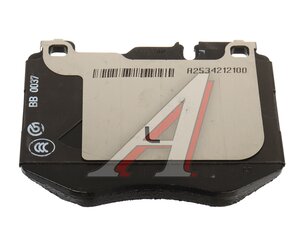 Изображение 4, A0004208503 Колодки тормозные MERCEDES C (W205), GLC (X253) передние (4шт.) OE