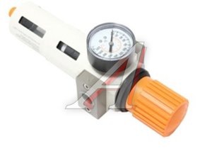 Изображение 1, RF-702412 Регулятор давления с манометром 1/2" для пневмосистем Profi ROCKFORCE