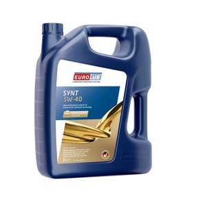 Изображение 1, 316005 Масло моторное SYNT SN/CF 5W40 синт.5л EUROLUB