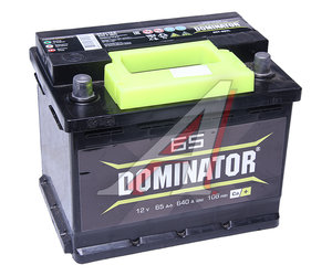 Изображение 1, 6СТ65(1) Аккумулятор DOMINATOR 65А/ч