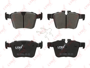 Изображение 1, BD5365 Колодки тормозные MERCEDES (W205) задние (4шт.) LYNX