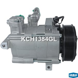 Изображение 4, KCH1384GL Компрессор GEELY Emgrand (13-) кондиционера KRAUF