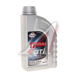 Изображение 1, 600756253 Масло моторное TITAN GT1 PRO C3 5W30 синт. 1л FUCHS