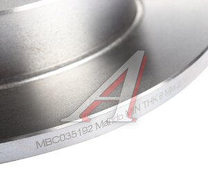 Изображение 4, MBC035192 Диск тормозной OPEL Astra H задний (1шт.) MANDO