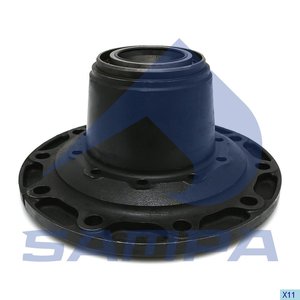 Изображение 2, 075.167/1 Ступица SAF колеса (с подшипником) SAMPA