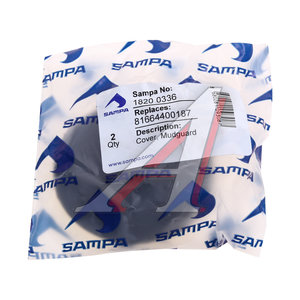 Изображение 4, 18200336 Заглушка MAN TGA крыла заднего SAMPA