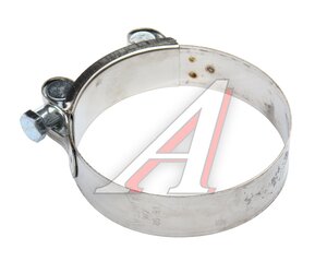 Изображение 1, W2-86-91-S Хомут силовой d=086-091 (88) нержавеющая сталь W2 TECHNIK