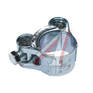 Изображение 1, W1-19-21-S Хомут силовой d=019-021 (20) оцинкованная сталь W1 TECHNIK