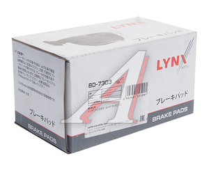 Изображение 2, BD7303 Колодки тормозные SUZUKI Swift передние (4шт.) LYNX
