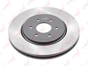 Изображение 1, BN1803 Диск тормозной NISSAN Pathfinder (R51), Navara (D40M) передний (1шт.) LYNX