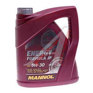 Изображение 1, 1060 Масло моторное ENERGY FORMULA JP GF-5 5W30 синт.4л 7914 MANNOL