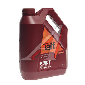 Изображение 1, 214010 Масло трансмиссионное ATF SHIFT DX III H 4л TAIF
