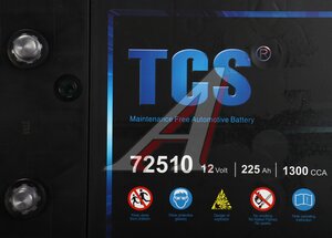 Изображение 4, 6СТ225(0) 72510 Аккумулятор TCS 225А/ч обратная полярность