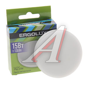 Изображение 1, 14240 Лампа светодиодная GX53 15W(130W) 220V дневной свет ERGOLUX