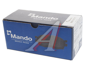 Изображение 3, MBF015777 Колодки тормозные PEUGEOT 406 (97-) передние (4шт.) MANDO