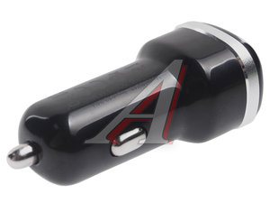 Изображение 2, BZ13 black Устройство зарядное в прикуриватель 2USB 12V черное BOROFONE