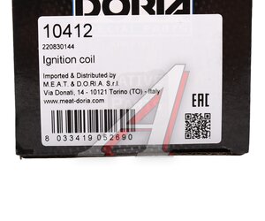 Изображение 5, 10412 Катушка зажигания MITSUBISHI Carisma, Lancer, Outlander, Eclipse, Pajero MEAT&DORIA