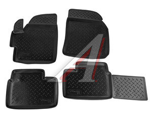 Изображение 2, NPL-Po-15-27 Коврик салона DAEWOO Matiz (01-) полиуретан 4шт. NORPLAST