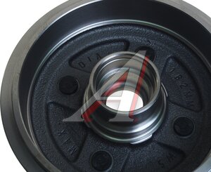 Изображение 4, PDR1441 Барабан тормозной HYUNDAI Atos (98-02) задний (1шт.) PATRON