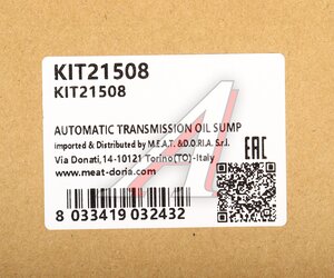 Изображение 6, KIT21508 Фильтр масляный АКПП JEEP Grand Cherokee (14-) комплект MEAT&DORIA