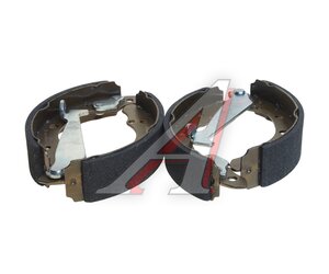 Изображение 1, PSP408 Колодки тормозные VW Golf 3, Polo (96-) SKODA Fabia задние барабанные (200х40мм) (4шт.) PATRON
