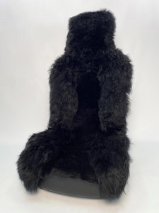 Изображение 1, 123031 Накидка на сиденье мех натуральный (овчина австралийская) черная Jolly Premium PSV