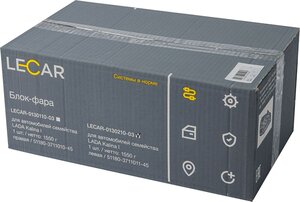 Изображение 3, LECAR013021003 Фара блок ВАЗ-1118 левая LECAR