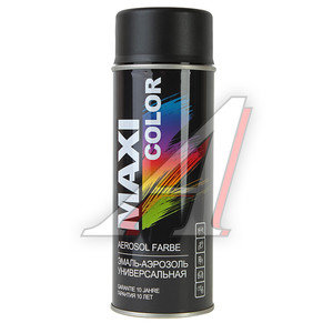 Изображение 1, 9005mMX Краска черная матовая аэрозоль 400мл MAXI COLOR