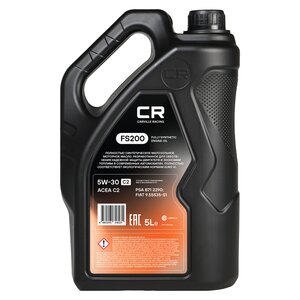 Изображение 2, L1D00536 Масло моторное CARVILLE RACING FS200 C2/PSA B712290 5W30 синт.5л
