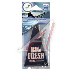 Изображение 1, PABF-18 Ароматизатор подвесной пластина (свежесть альпийская) Big Fresh FKVJP