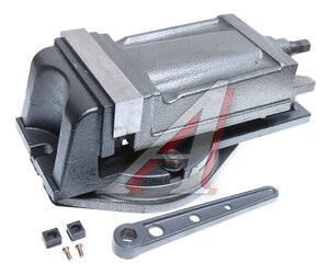 Изображение 1, QH160 Тиски 160мм (6.5") станочные поворотные TORNERI
