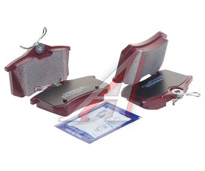 Изображение 1, HP1391 Колодки тормозные VW AUDI SEAT SKODA задние (4шт.) HARDRON SANGSIN