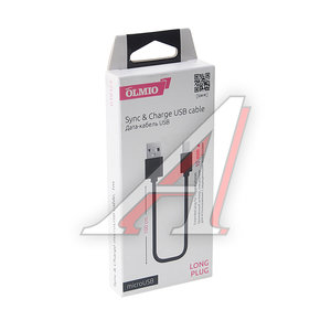 Изображение 2, OLM-039324 Кабель micro-USB 1м OLMIO