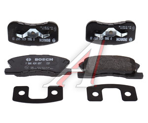 Изображение 2, 0986424697 Колодки тормозные TOYOTA Duet (98-04) передние (4шт.) BOSCH