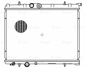 Изображение 4, LRC20G1 Радиатор PEUGEOT Partner (08-), 307 (02-) охлаждения LUZAR