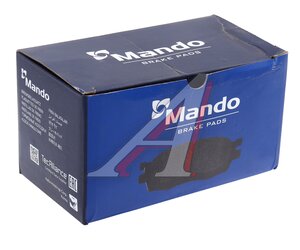 Изображение 5, MBF015395 Колодки тормозные AUDI A4 (08-) передние (4шт.) MANDO