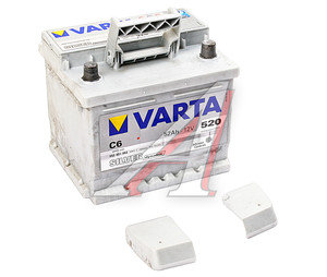 Изображение 2, 6СТ52(0) С6 Аккумулятор VARTA Silver Dynamic 52А/ч обратная полярность,  низкий