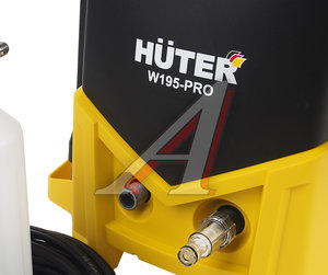 Изображение 2, W195-PRO Мойка 2500Вт 195Bar 420 л/час 8м с барабаном HUTER