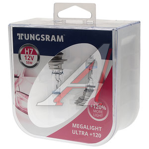 Изображение 1, 93116866 Лампа 12V H7 55W PX26d +120% бокс (2шт.) TUNGSRAM