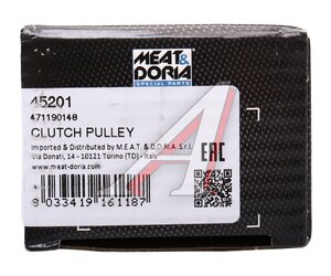 Изображение 4, 45201 Шкив CITROEN Berlingo (09-) генератора MEAT&DORIA