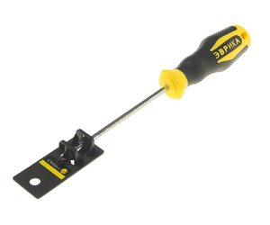Изображение 1, ER-1DZ-04H Отвертка крестовая PZ 1.0х125мм магнитная (с держателем) ЭВРИКА