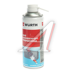 Изображение 1, 89376410 Очиститель кондиционера 300мл с трубкой (Уценка) WURTH