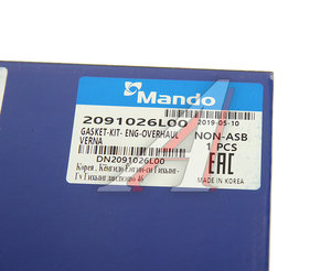 Изображение 6, DN2091026L00 Прокладка двигателя HYUNDAI Accent KIA Rio комплект (AF) MANDO