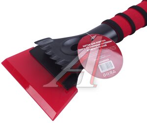 Изображение 3, A0401053 Щетка со скребком 86см черно-красная ARNEZI
