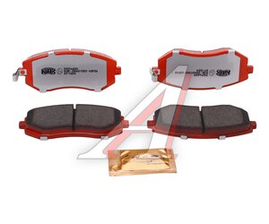 Изображение 1, PN7460S Колодки тормозные SUBARU Forester, Legacy, Impreza передние (4шт.) NIBK