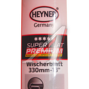 Изображение 4, 273000 Щетка стеклоочистителя 330мм бескаркасная Super Flat Premium HEYNER